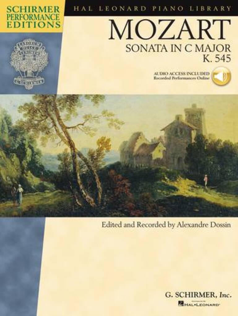 Piano Sonata in C Major, K.545 : Schirmer Performance Editions