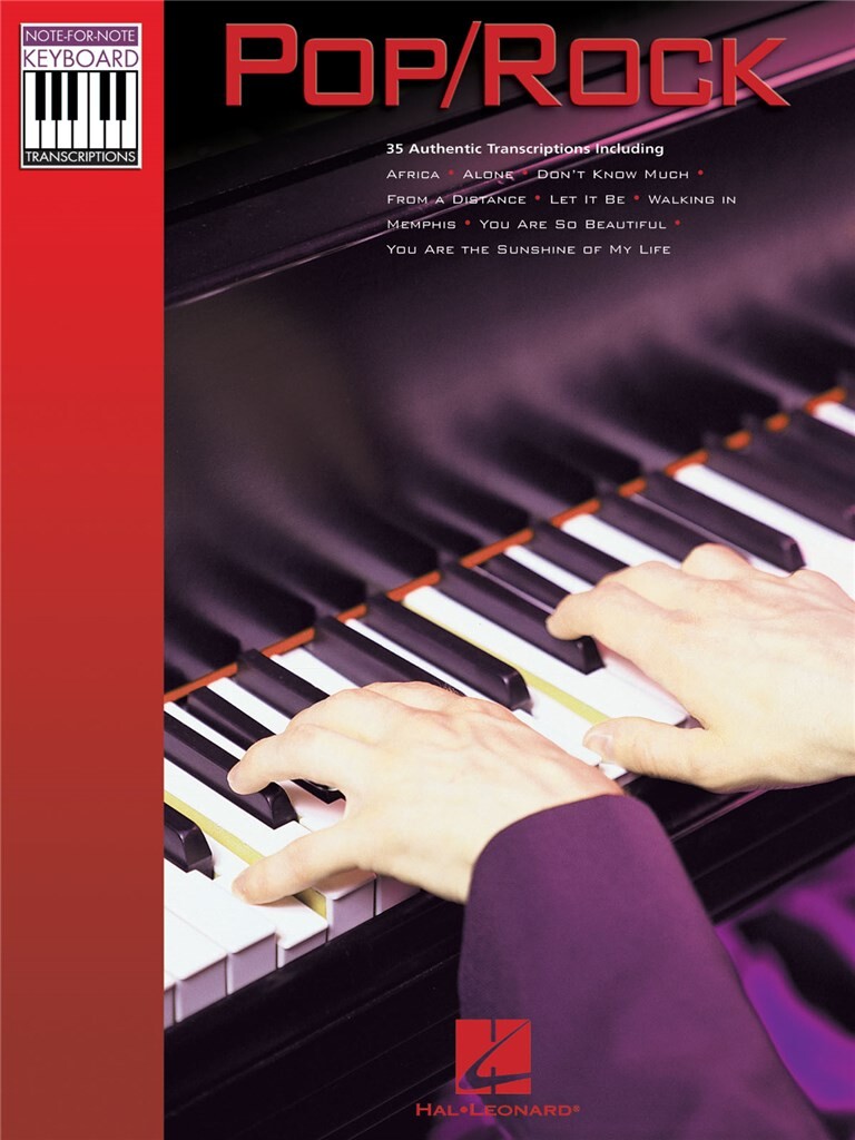 Pop/Rock : Note-for-Note Keyboard Transcriptions