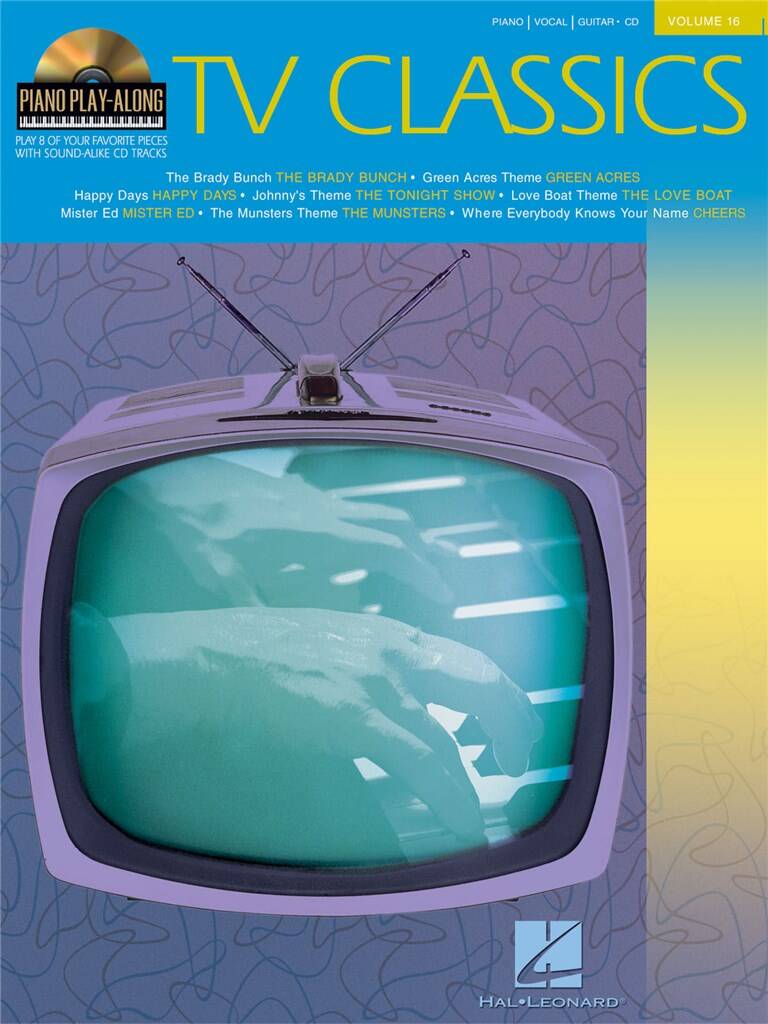 TV Classics : Piano Play-Along Volume 16