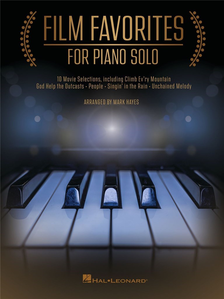Film Favorites for Piano Solo : 10 Movie Selections
