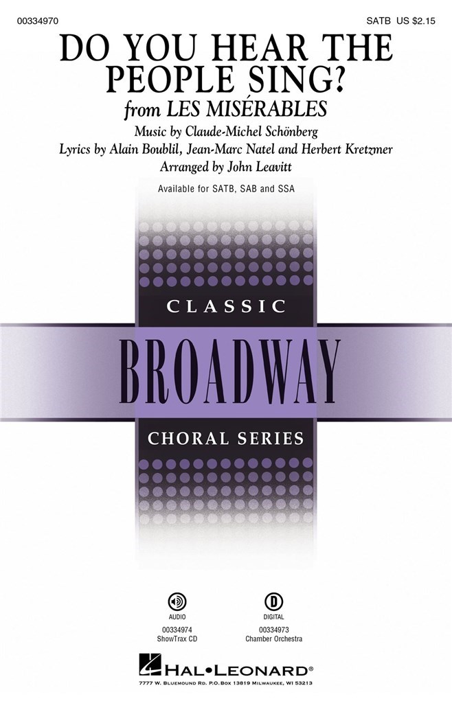 Do You Hear the People Sing? : from Les Misérables