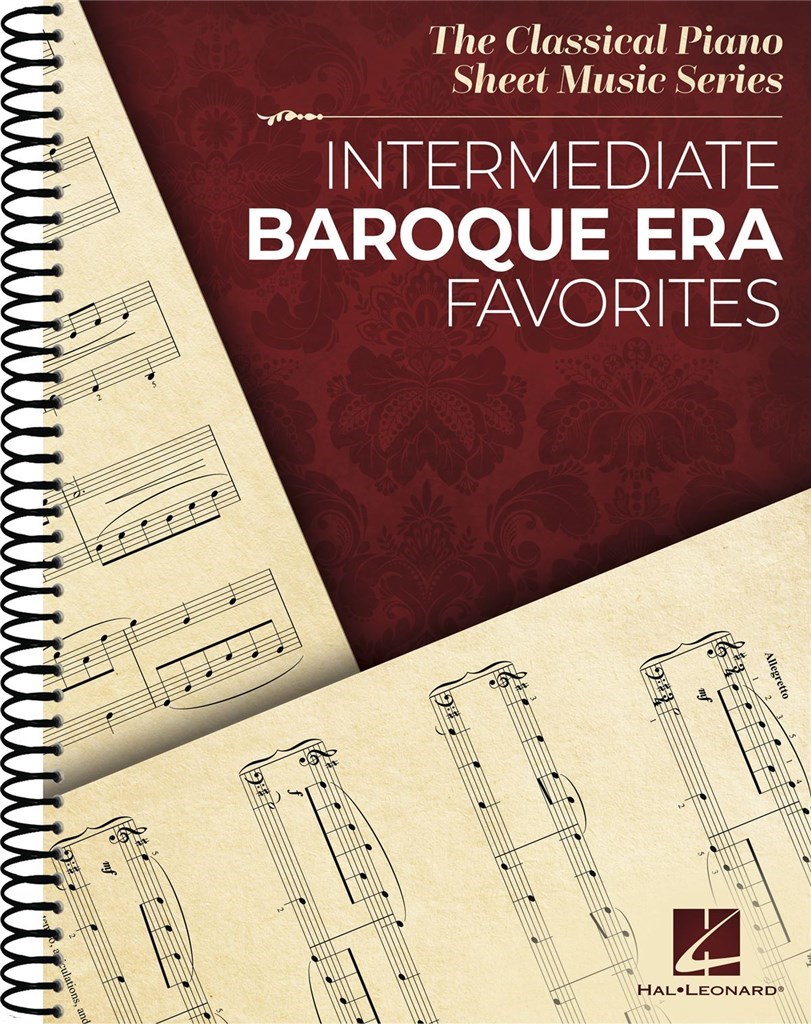 Intermediate Baroque Era Favorites : The Classical Piano Sheet Music Series