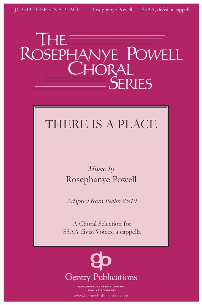 There Is a Place : SSAA divisi a cappella