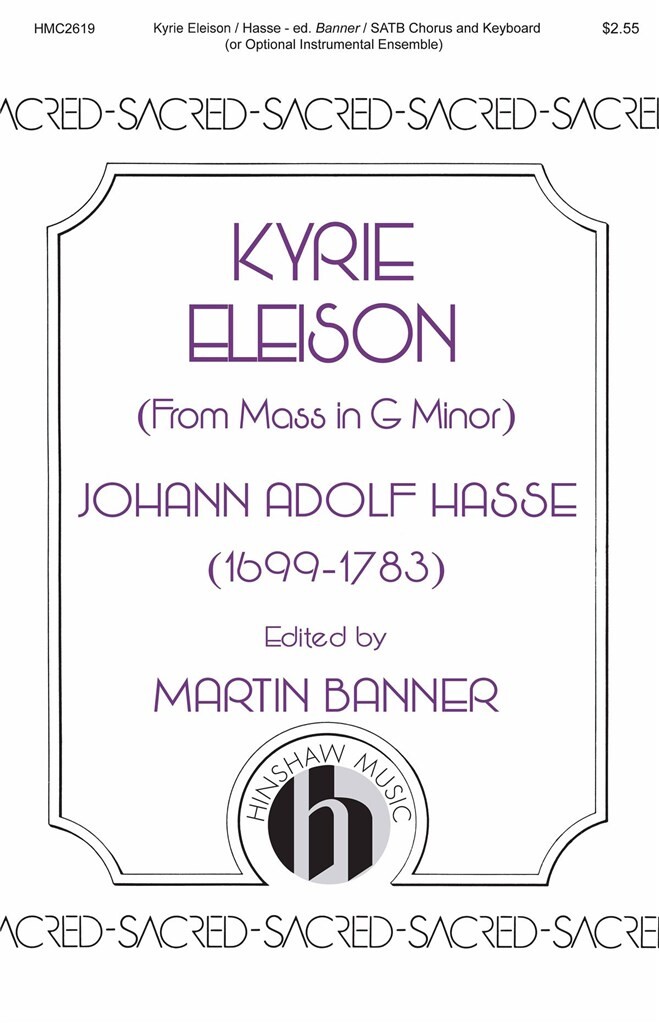 Kyrie Eleison (from Mass in G Minor)
