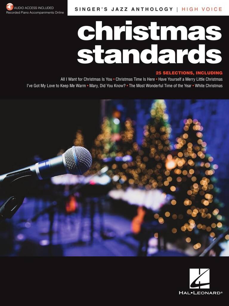 Christmas Standards Singer's Jazz Anthology - High Voice with Recorded Piano Accompaniments Online