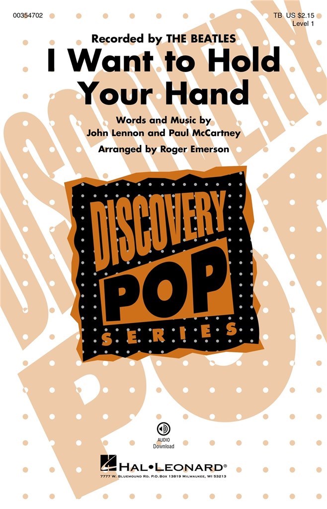 I Want to Hold Your Hand : Discovery Level 1