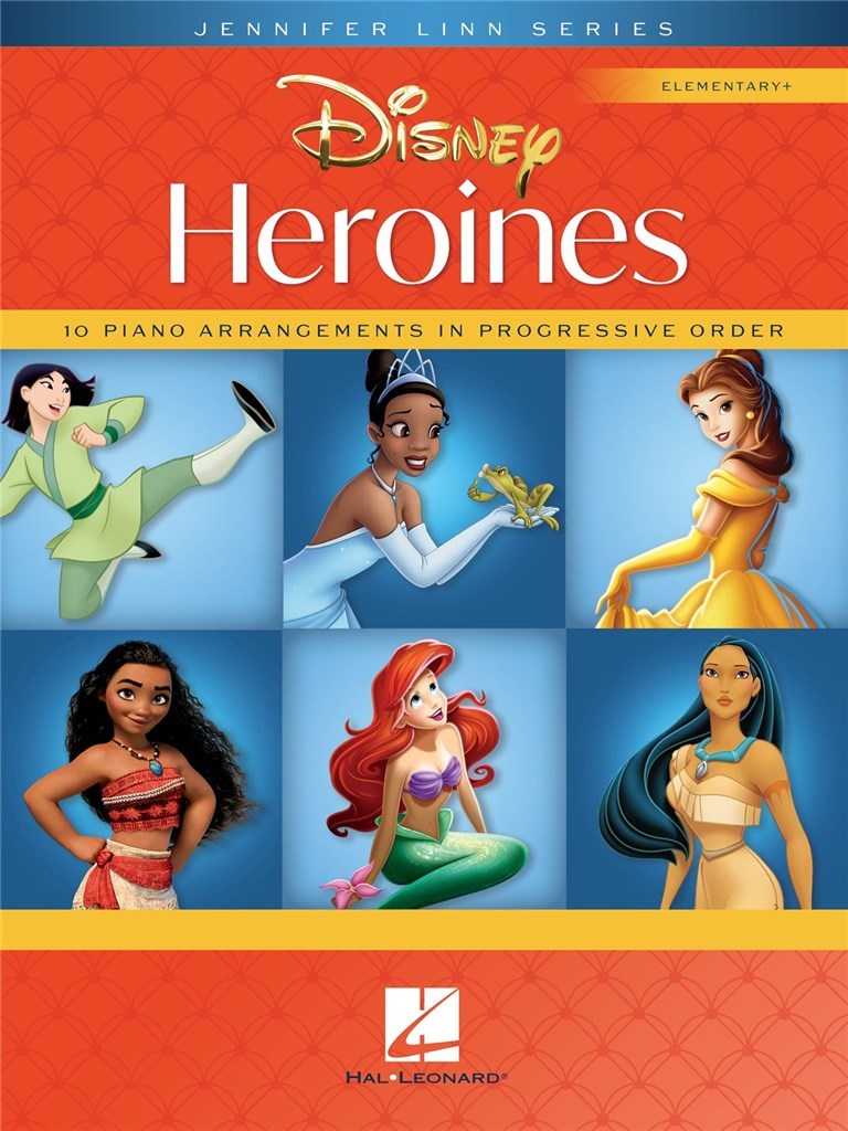 Disney Heroines : 10 Piano Arrangements in Progressive Order