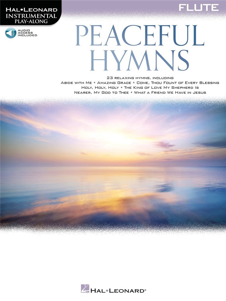 Peaceful Hymns for Flute : Instrumental Play-Along