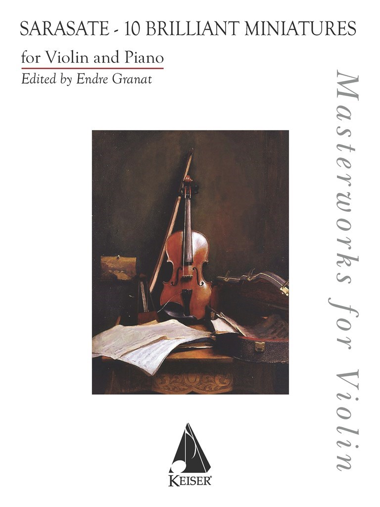 10 Brilliant Miniatures : for Violin and Piano Masterworks for Violin Series