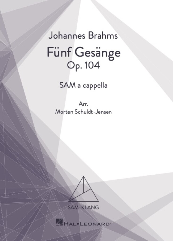 Fünf Gesänge Op.104 : SAM-Klang