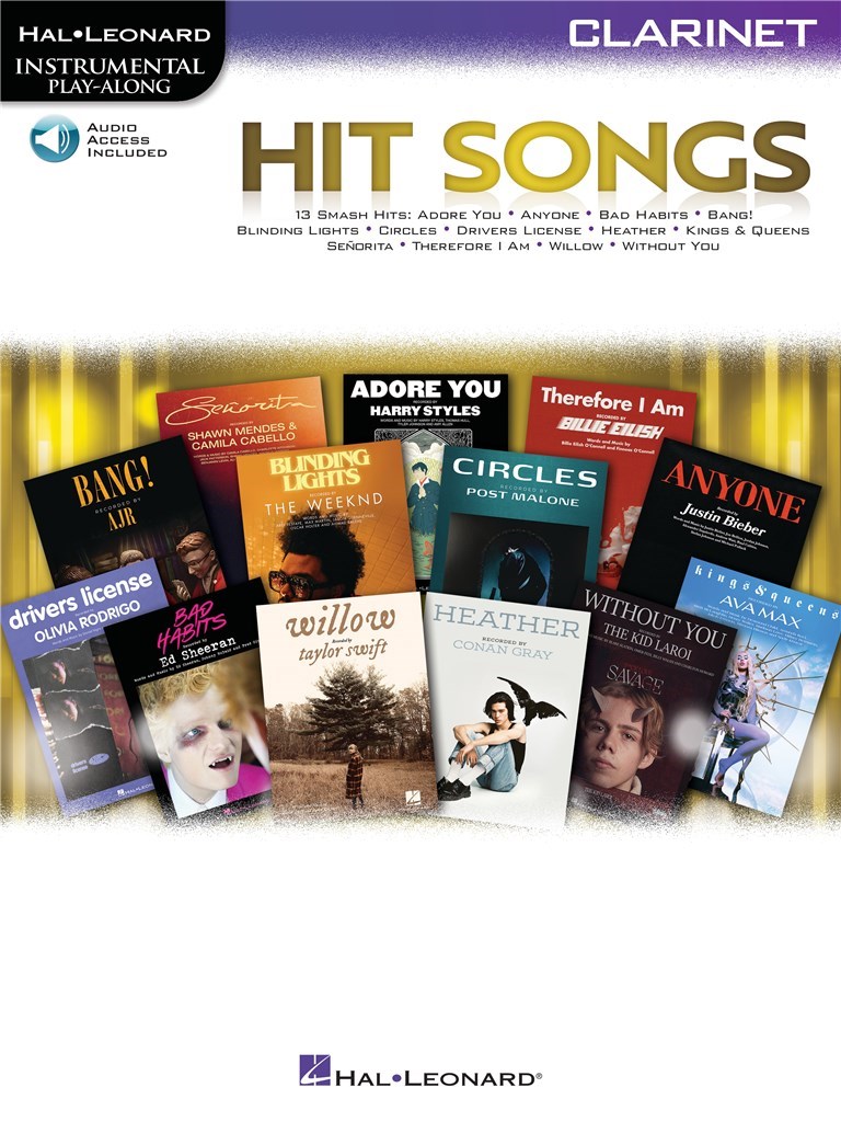 Hit Songs : Clarinet