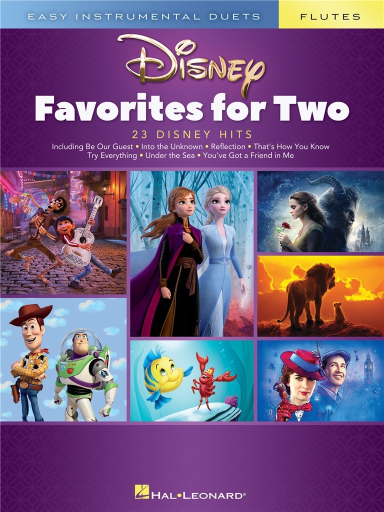 Disney Favorites for Two : Easy Instrumental Duets - Flute Edition