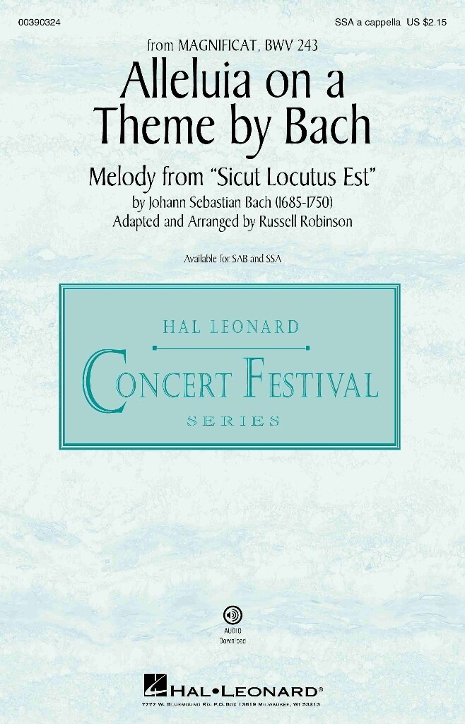Alleluia on a Theme by Bach (BWV 243) : from Magnificat