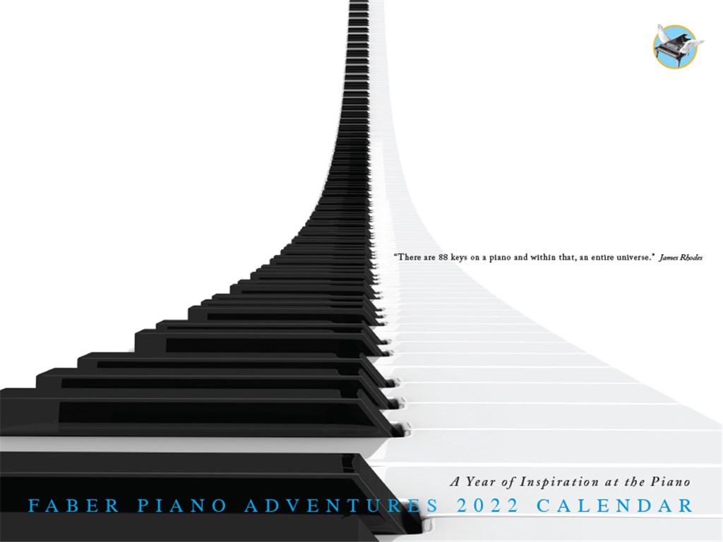 Faber Piano Adventures 2022 Calendar : A Year of Inspiration at the Piano