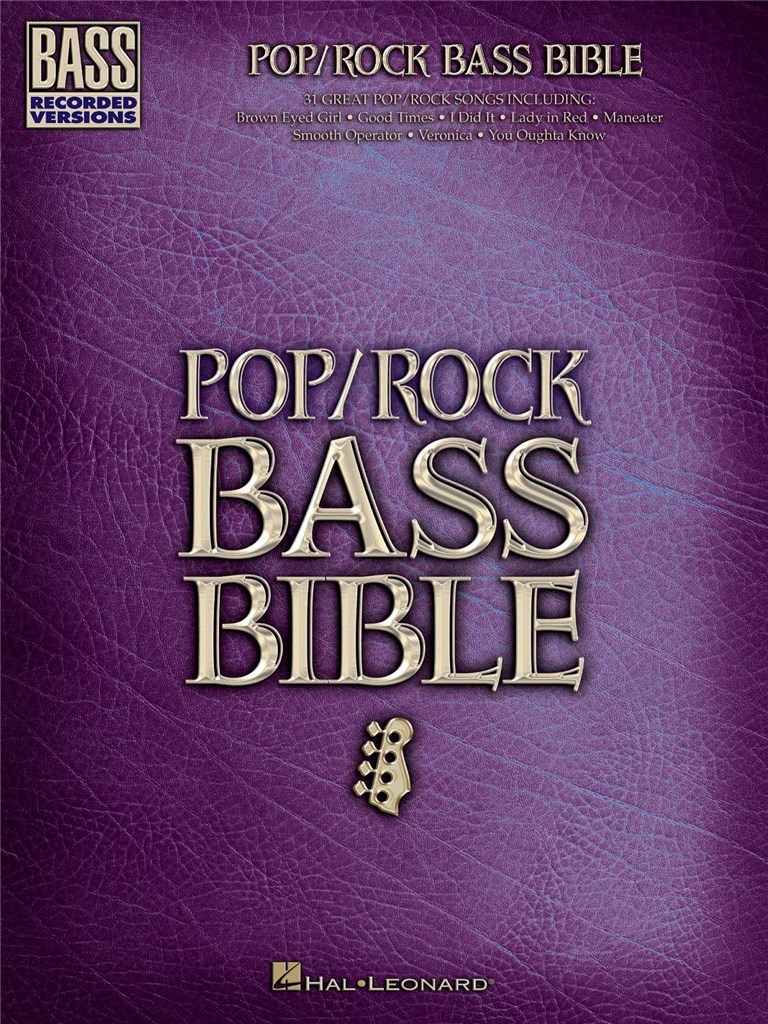Pop/Rock Bass Bible : Bass Recorded Versions