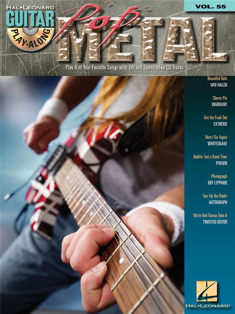 Pop Metal : Guitar Play-Along Volume 55