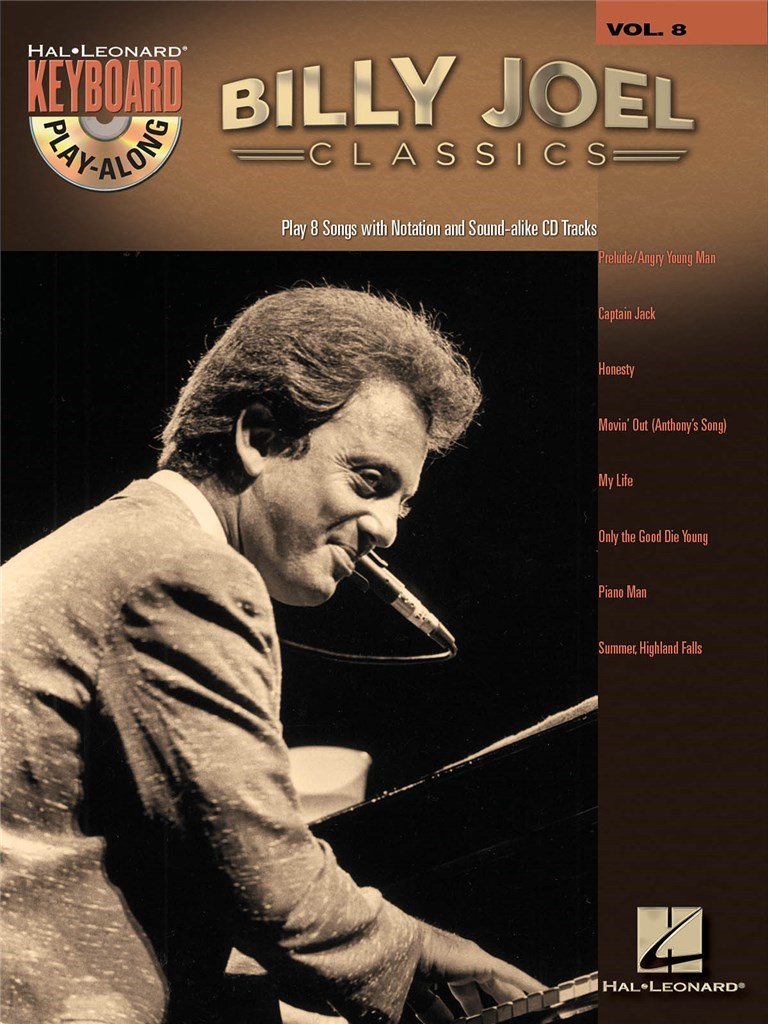 Keyboard Play-Along Volume 8: Billy Joel - Classics