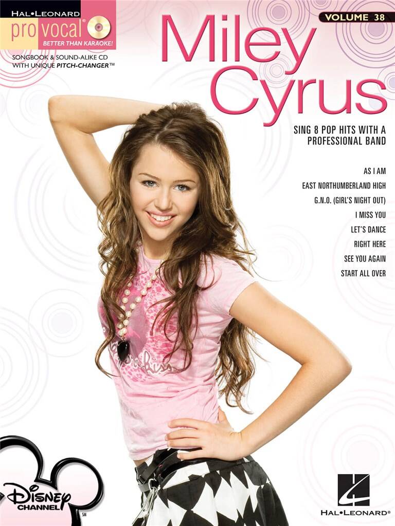 Miley Cyrus : Pro Vocal Woman's Edition Volume 38