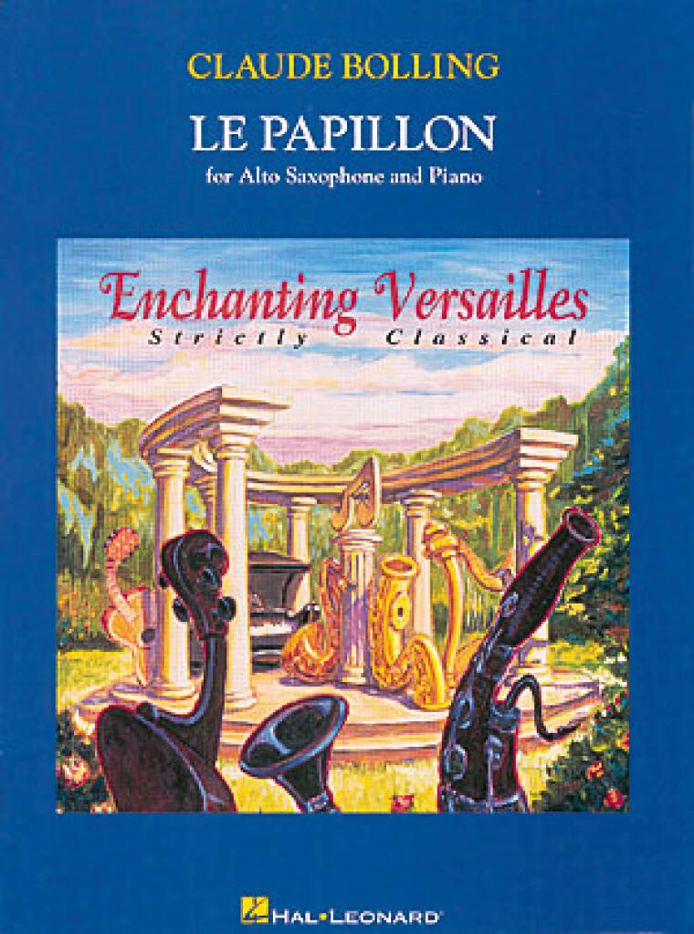 Claude Bolling: Le Papillon : for Alto Saxophone & Piano