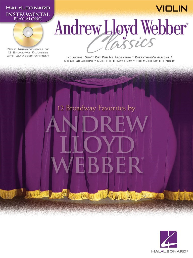 Instrumental Play-Along: Andrew Lloyd Webber Classics (Violin)