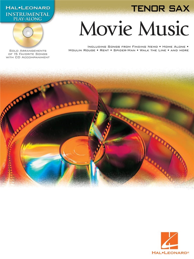 Hal Leonard Instrumental Play-Along: Movie Music (Tenor Saxophone)