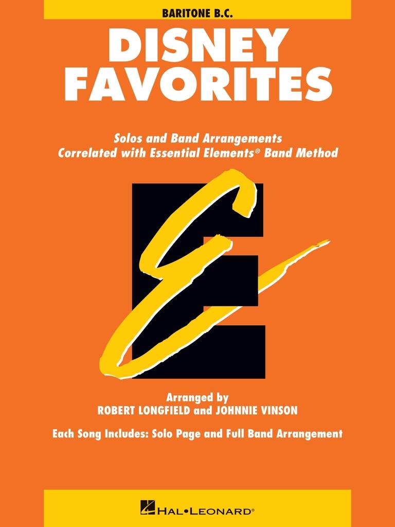 Essential Elements Disney Favorites : Baritone B.C.