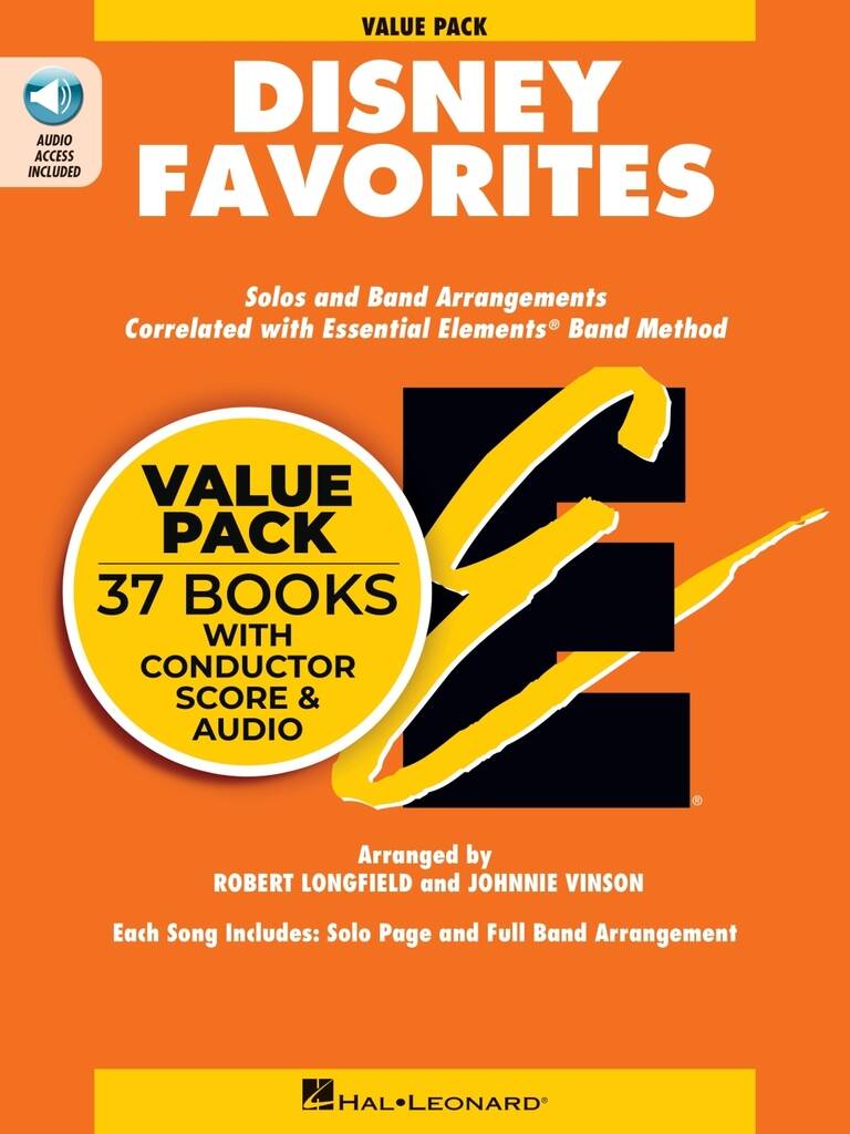 Essential Elements Disney Favorites : Value Pack (37 Books + Conductor Edition)