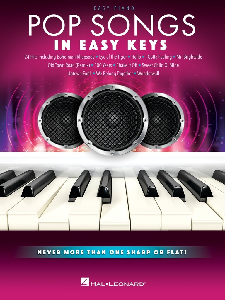 Pop Songs - In Easy Keys : Never More Than One Sharp or Flat!
