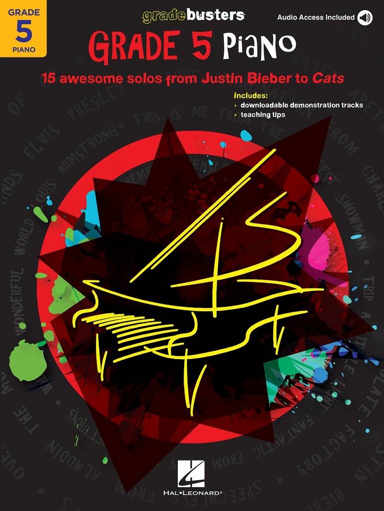 Gradebusters Grade 5 - Piano Solo : 15 awesome solos from Justin Bieber to Cats