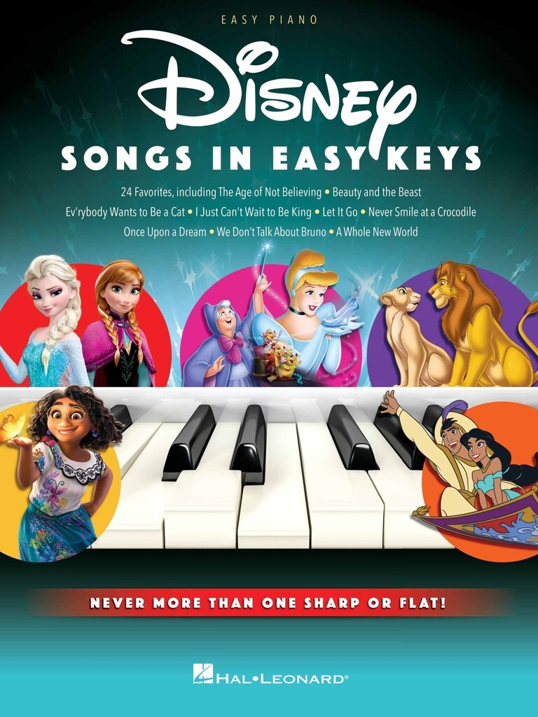 Disney Songs in easy keys - Easy Piano