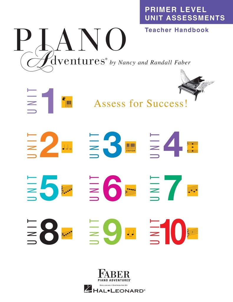 Primer Level Unit Assessments : Piano Adventures