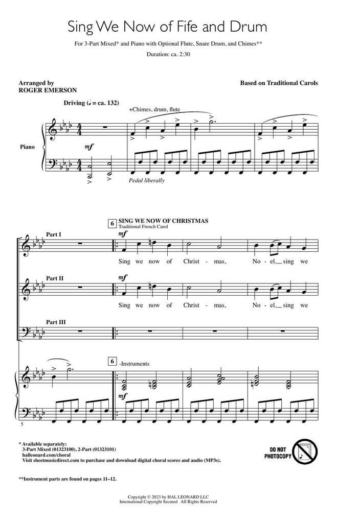 Sing We Now of Fife and Drum : Discovery Level 1