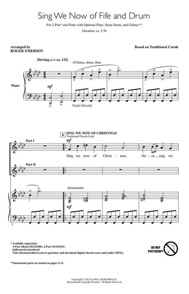 Sing We Now of Fife and Drum : Discovery Level 1