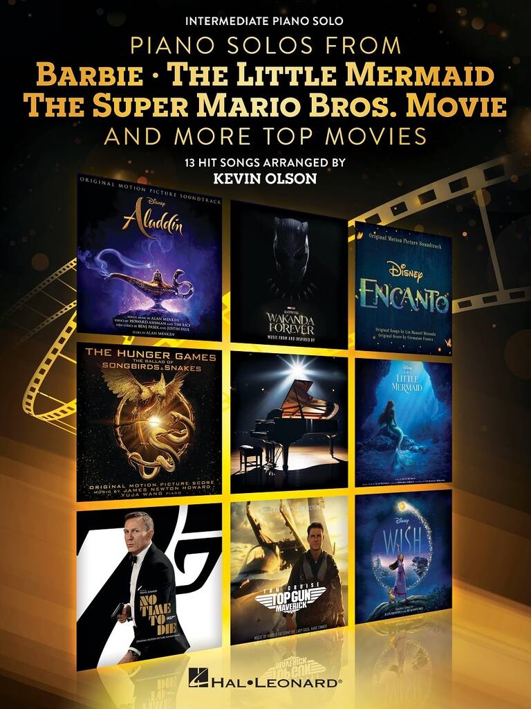 Piano Solos from Barbie, The Little Mermaid : The Super Mario Bros. Movie & More Top Movies