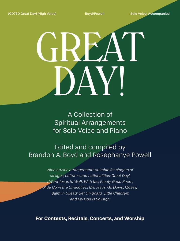 Great Day : A Collection of Solo Spiritual Arrangements for Solo High Voice & Piano