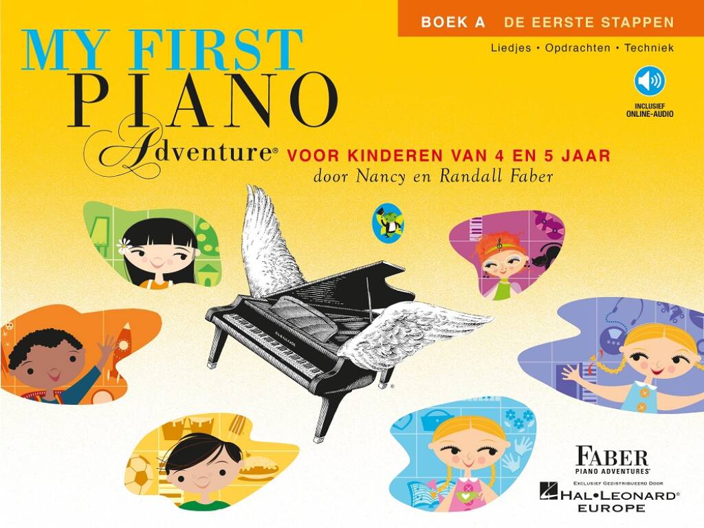 My FIrst Piano Adventure - Boek A : Dutch Edition - Nederlandse Editie