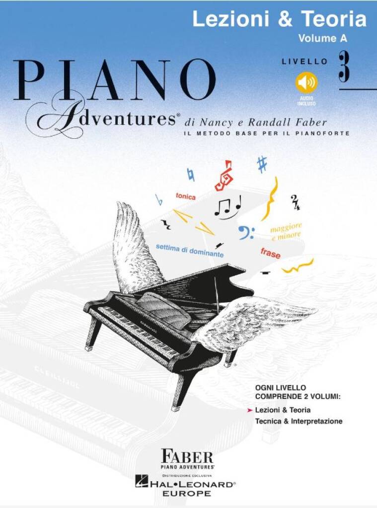 Piano Adventures: Lezioni & Teoria Livello 3 : Italian Edition - Edizione Italiana