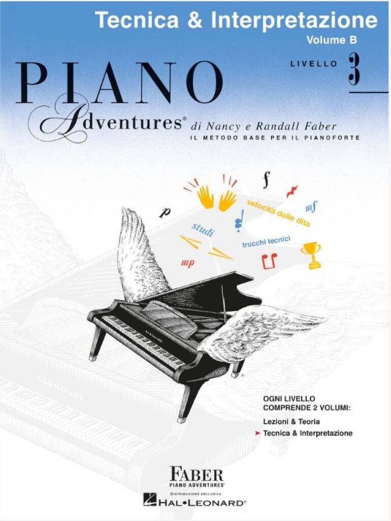 Piano Adventures: Tecnica & Interpret. Livello 3 : Italian Edition - Edizione Italiana