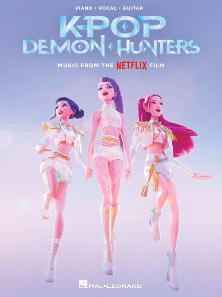 KPop Demon Hunters Music from the Netflix Film Piano/Vocal/Guitar Songbook 