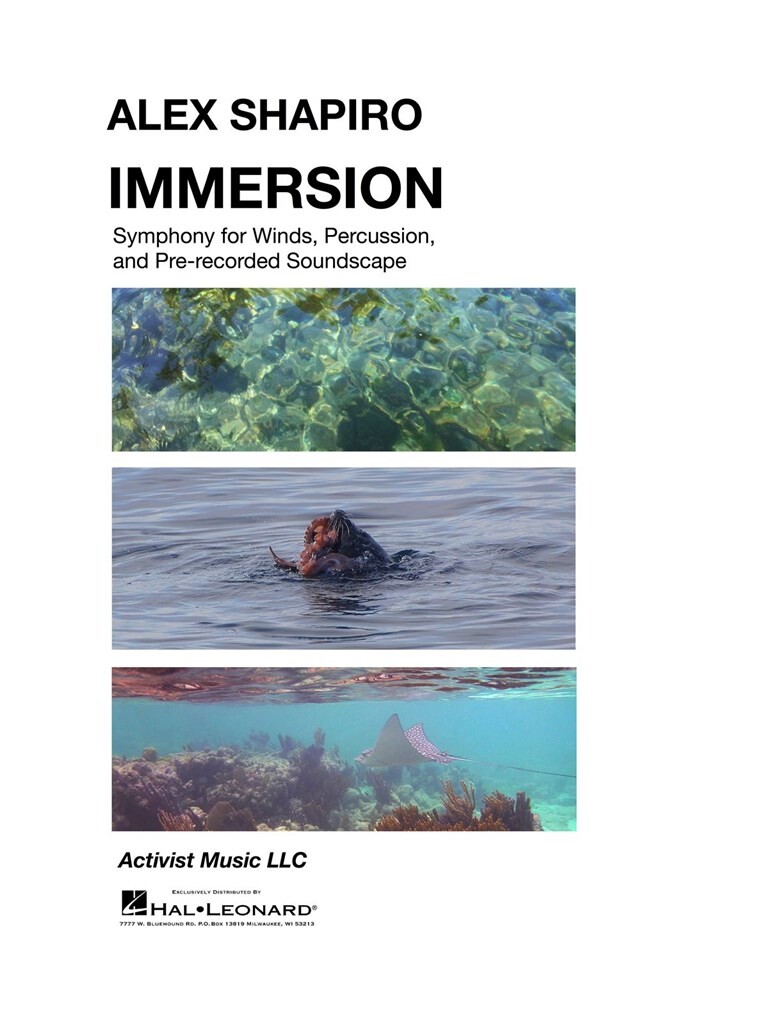 Immersion : Symphony for Winds, Percussion and Pre-recorded Soundscape