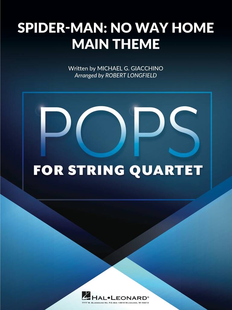 Spider-Man: No Way Home (Main Theme) : for String Quartet