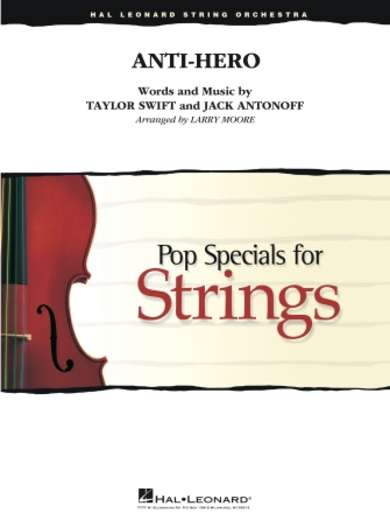 Anti-Hero : Pop Specials for Strings Grade 3-4