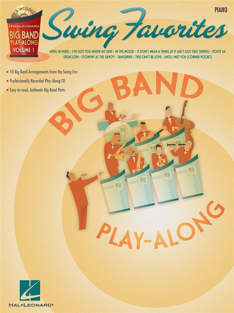 Swing Favorites – Piano : Big Band Play-Along Volume 1