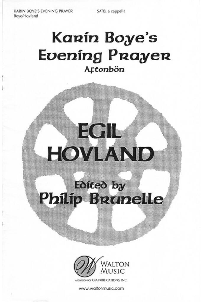 Karin Boye's Evening Prayer : Aftonbön