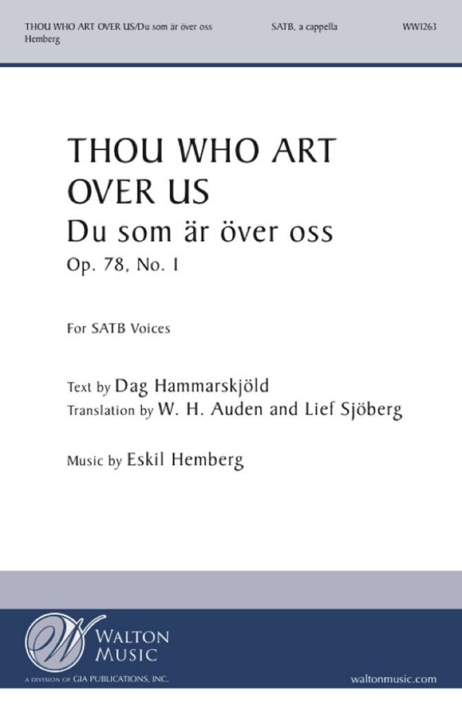 Thou Who Art Over Us