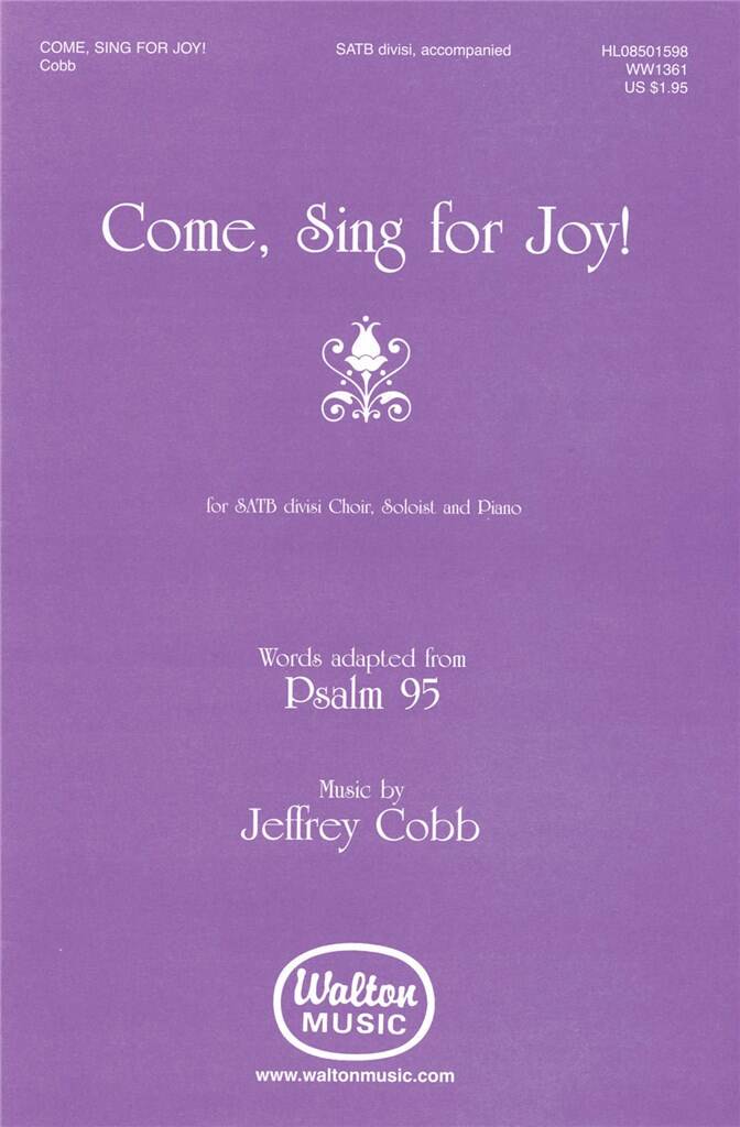Come, Sing for Joy!