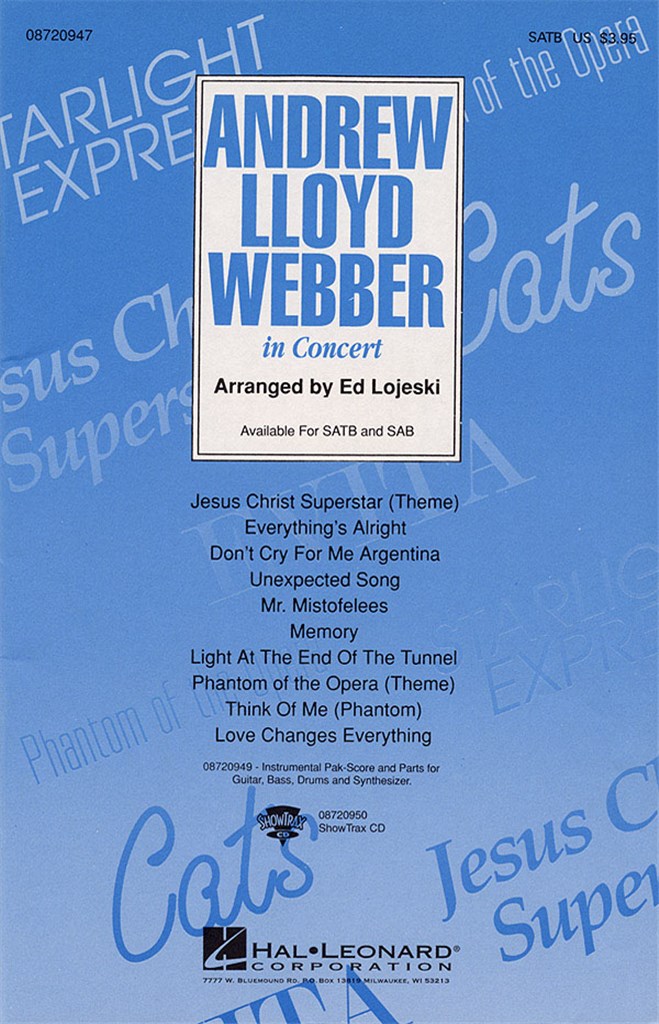 Andrew Lloyd Webber in concert (Medley)