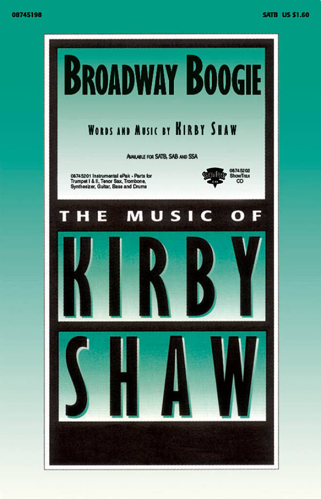 Broadway Boogie (SATB)
