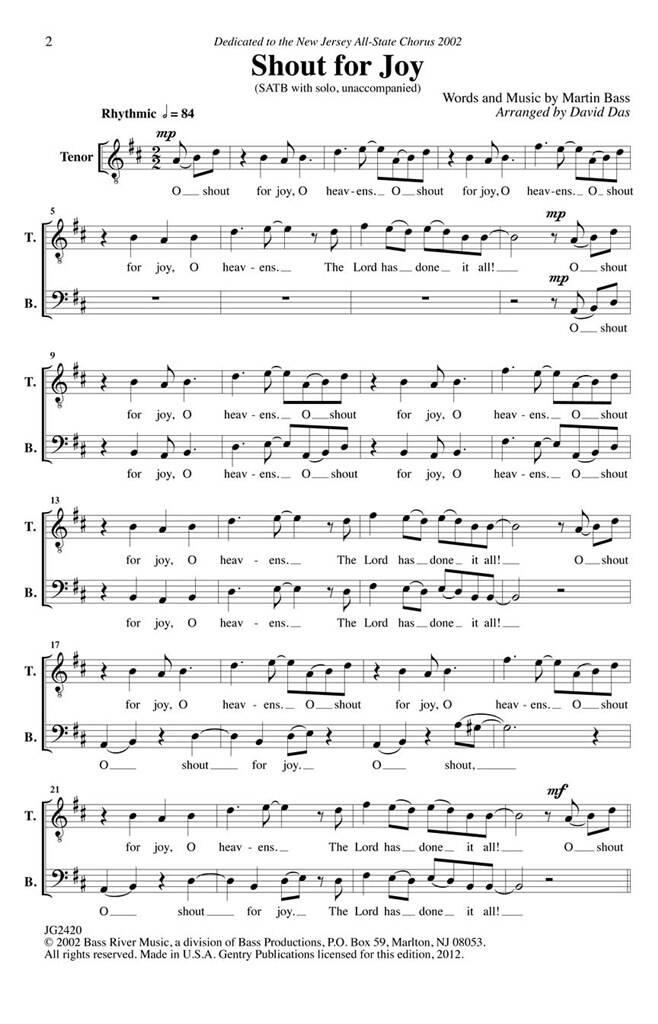 Shout for Joy