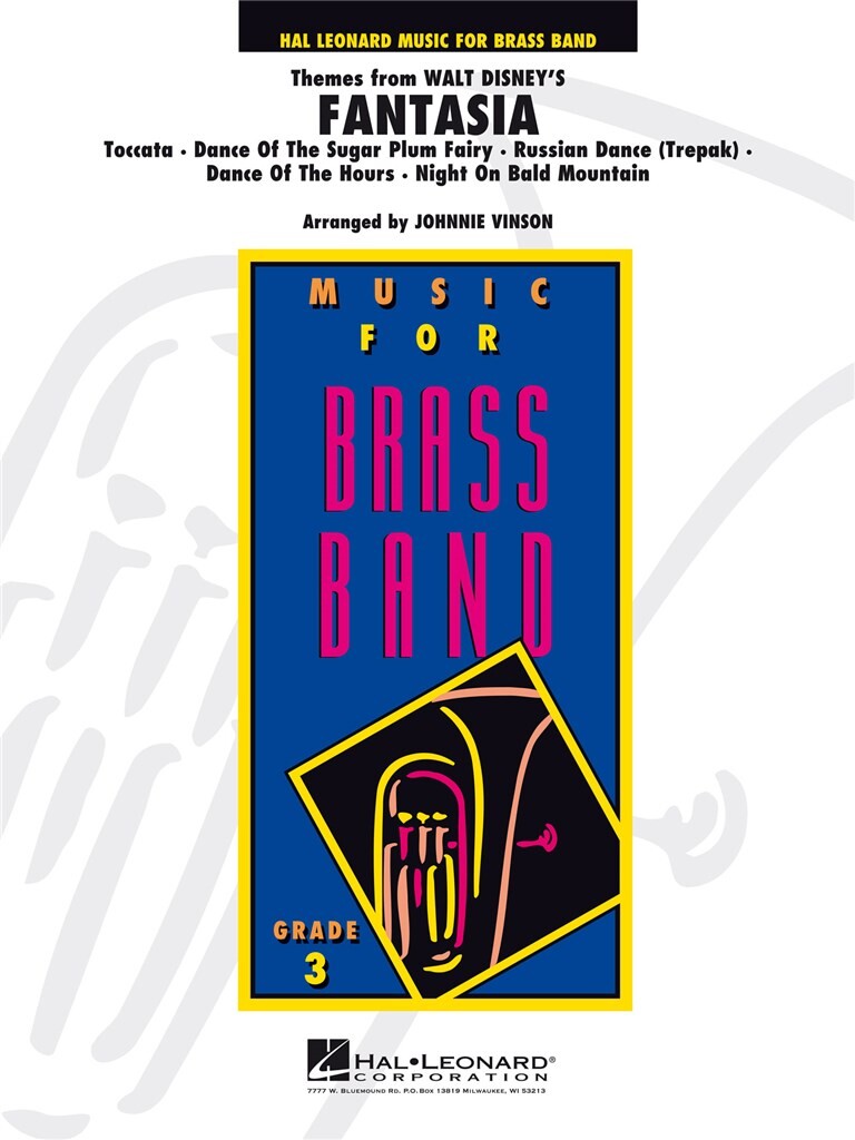 Themes From Fantasia - Brass Band Full Score
